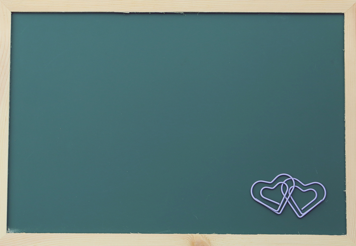 Green board frame background